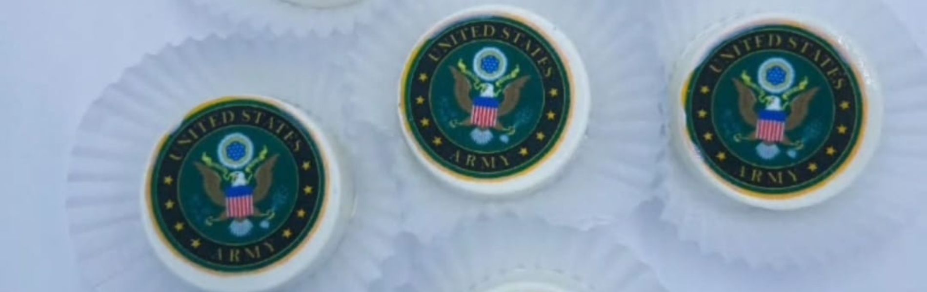 A Dozen Military Chocolate covered oreos