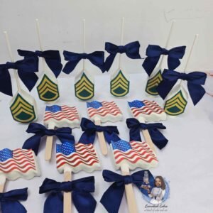 Military Rank Cake pops