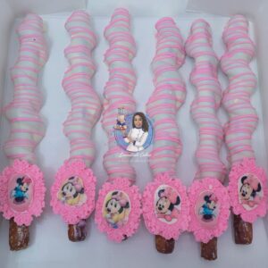 A Dozen Caramel wrapped Pretzels