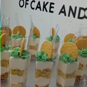 A Dozen Cheesecake shooters (3oz cups)