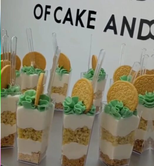 A Dozen Cheesecake shooters (3oz cups)